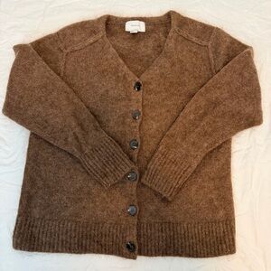 H&M Chocolate Brown Knit Cardigan